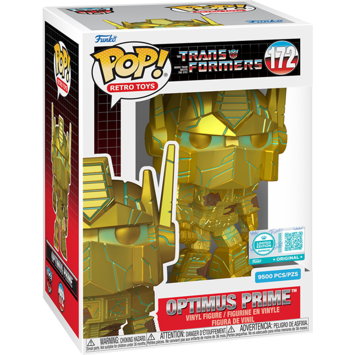 Transformers - Optimus Prime Gold Pop! Vinyl LE 9500pcs