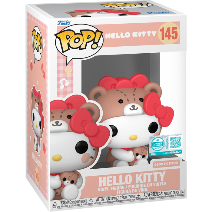 Hello Kitty - Hello Kitty In Onesie Pop! Vinyl LE 9500pcs