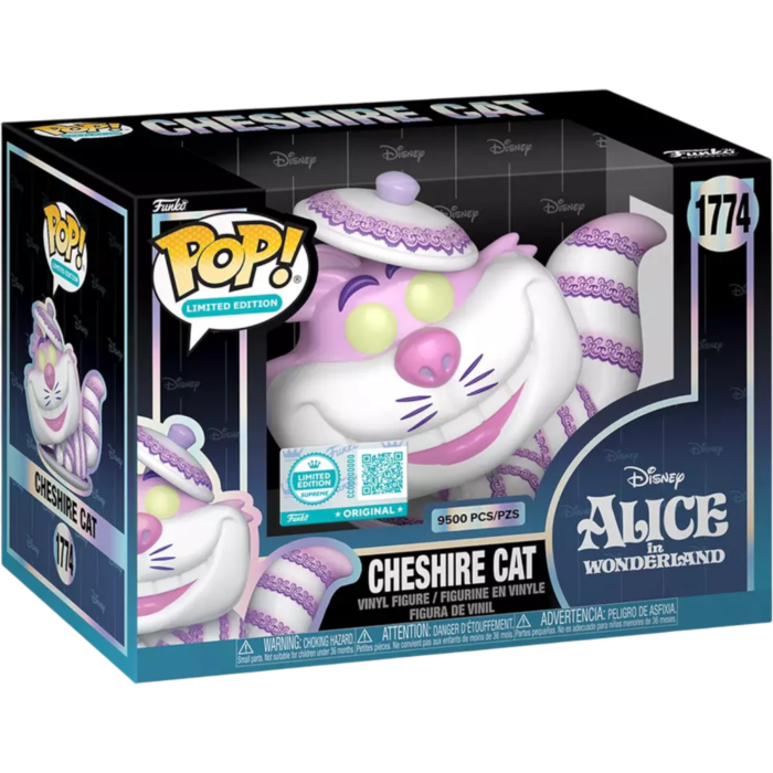 Alice In Wonderland - Cheshire Cat (Porcelain) Pop! Vinyl LE 9500pcs