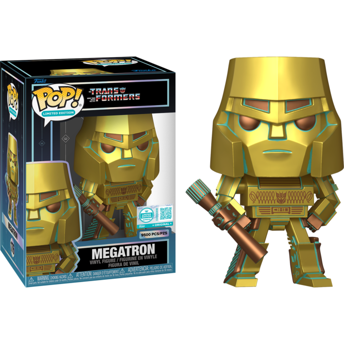 Transformers - Megatron Gold Pop! Vinyl LE 9500pcs