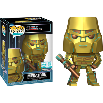 Transformers - Megatron Gold Pop! Vinyl LE 9500pcs