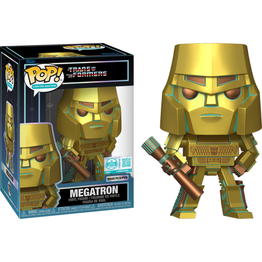 Transformers - Megatron Gold Pop! Vinyl LE 9500pcs