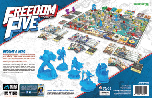 Freedom Five - Bundle (Kickstarter Unpainted Edition)