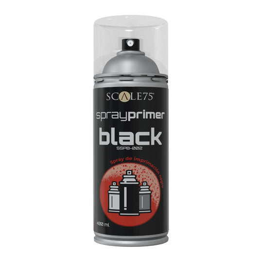 Scale 75 - Primer - Primer Spray Black 400ml