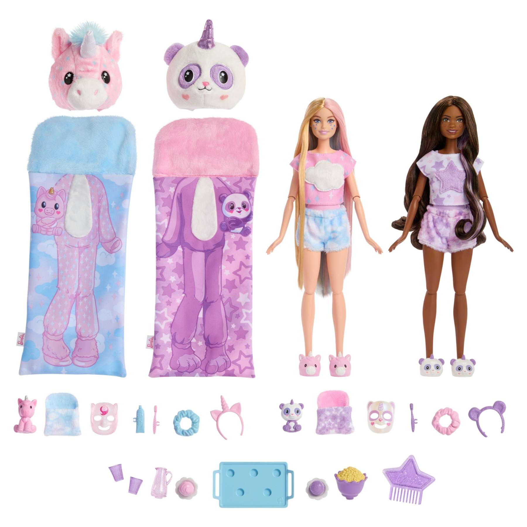 Barbie - Reveal - Cutie Reveal Cozy Sleepover Party $50 Giftset