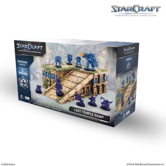 Starcraft Miniatures Games: Lost Temple Ramp - Terrain Expansion Set