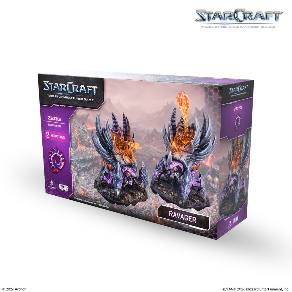 Starcraft Miniatures Games: Zerg - Ravager - Expansion Set