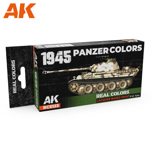 AK Interactive - Real Colours -1945 Panzer Colors Set