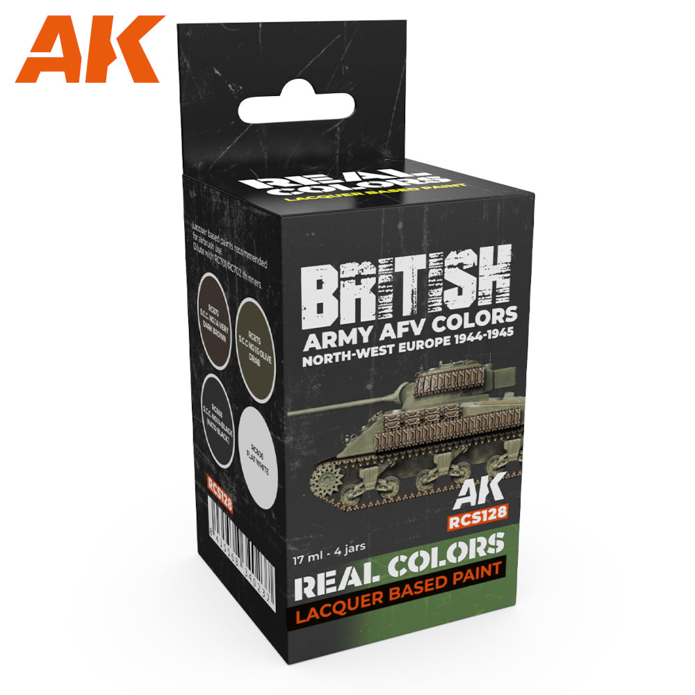 AK Interactive - Real Colours -British Army Afv Colors Set