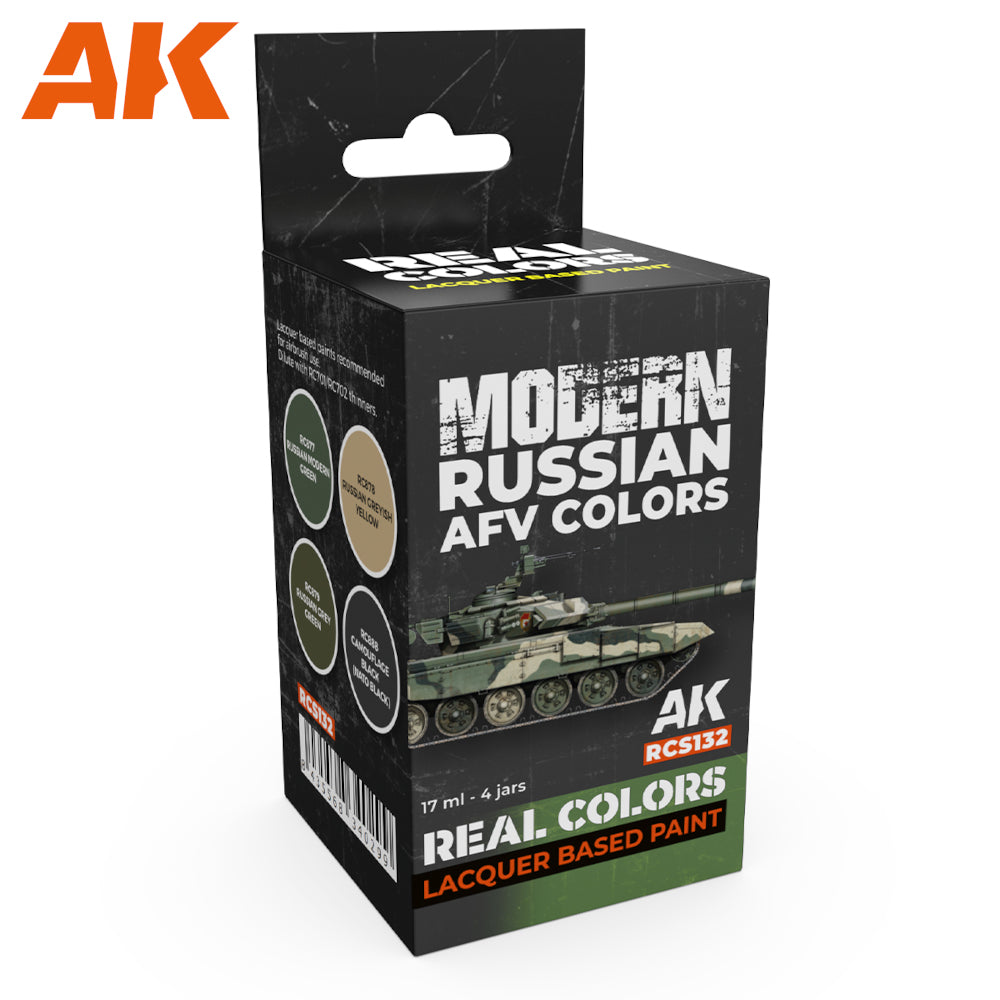 AK Interactive - Real Colours -Modern Russian Afv Colors Set