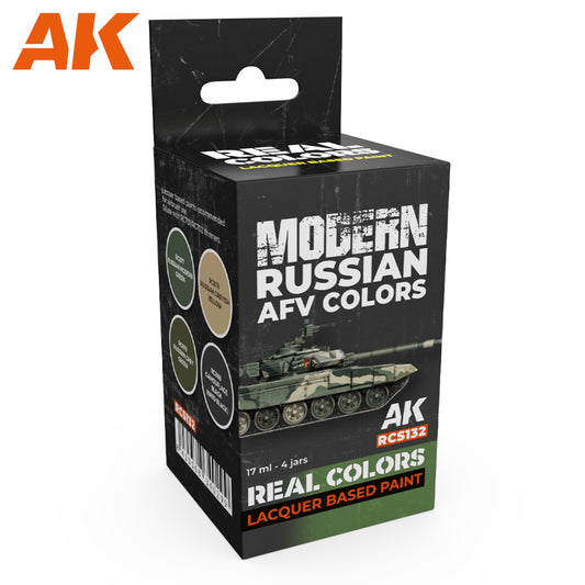 AK Interactive - Real Colours -Modern Russian Afv Colors Set