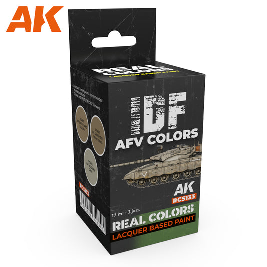 AK Interactive - Real Colours -Idf Afv Colors Set
