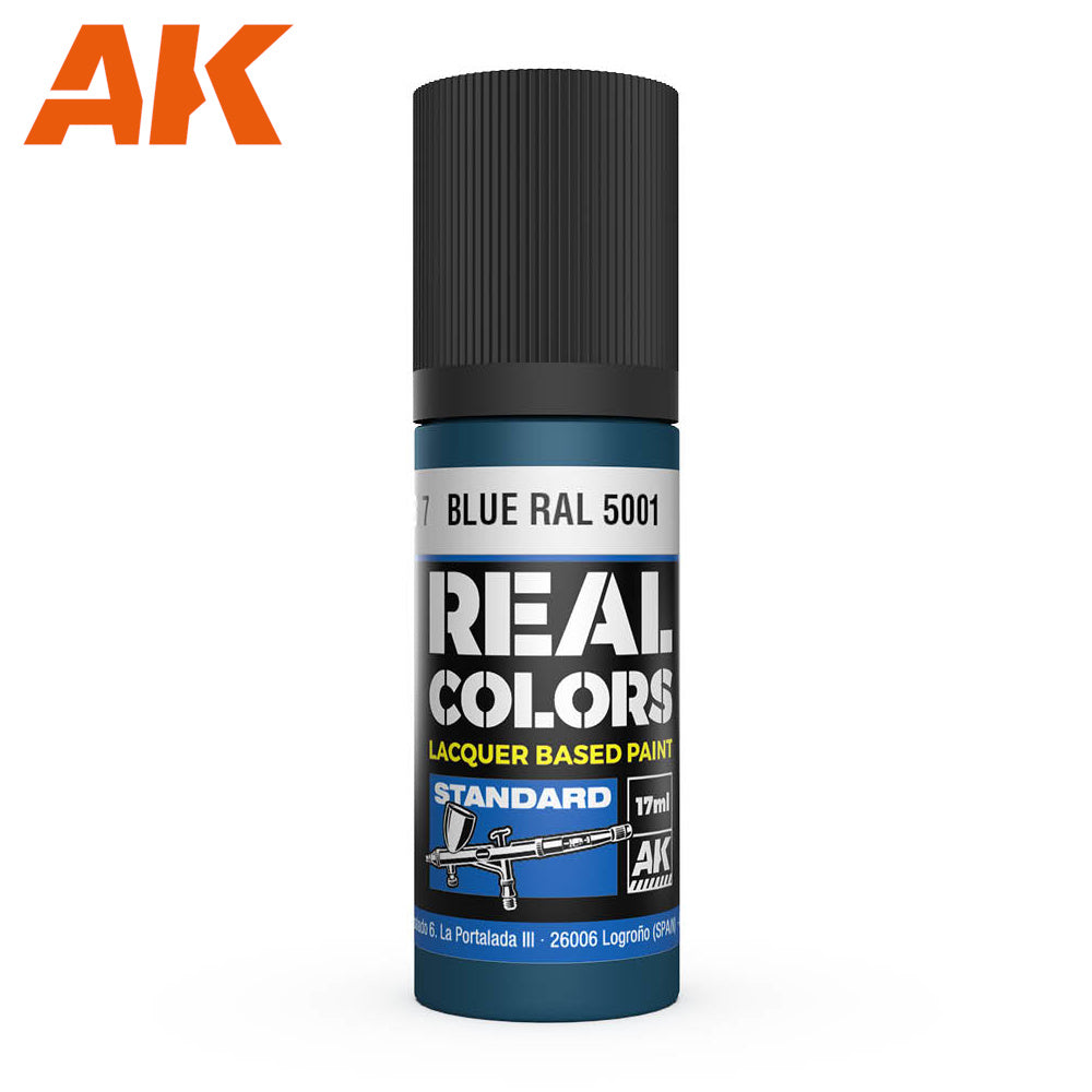 AK Interactive - Real Colours -Blue Ral 5001 17 ml