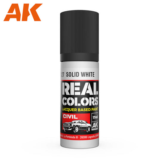 AK Interactive - Real Colours -Solid White 17 ml