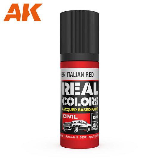 AK Interactive - Real Colours -Italian Red 17 ml