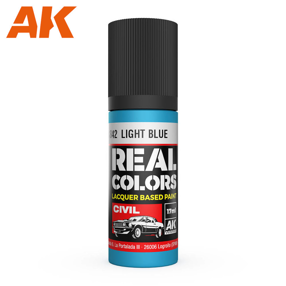 AK Interactive - Real Colours -Light Blue 17 ml
