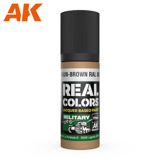 AK Interactive - Real Colours -Braun-Brown Ral 8020 17 ml