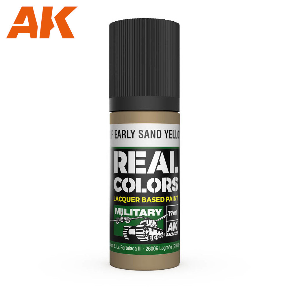 AK Interactive - Real Colours -Idf Early Sand Yellow 17 ml