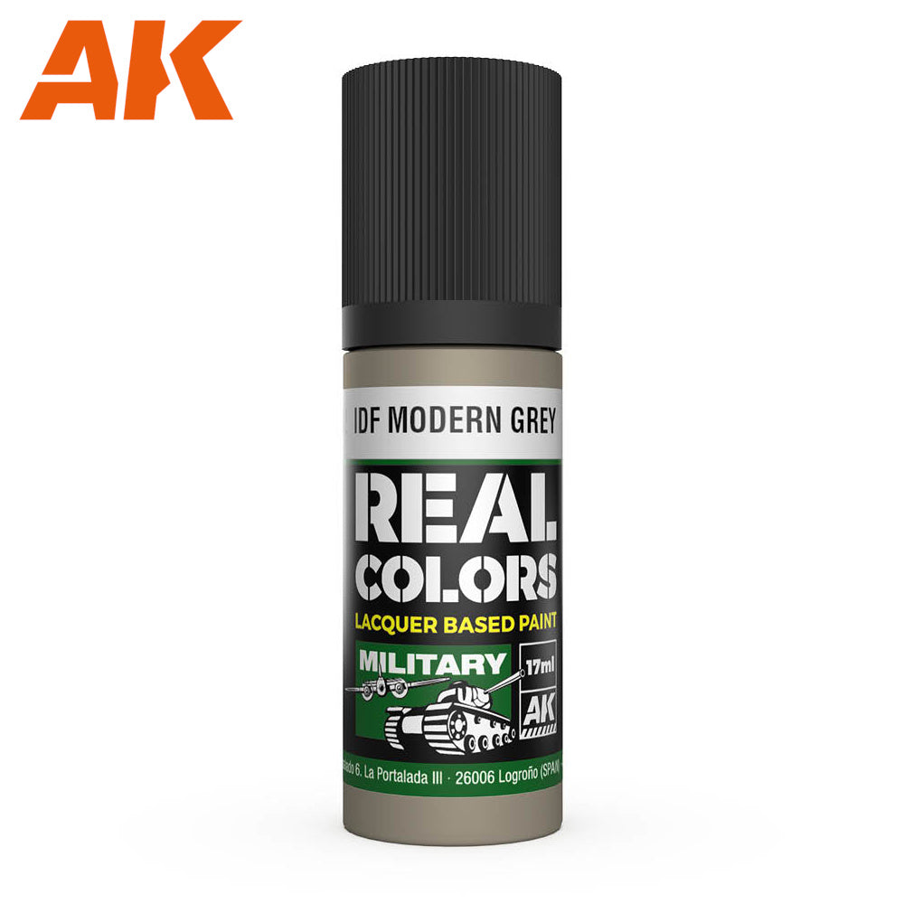 AK Interactive - Real Colours -Idf Modern Grey 17 ml
