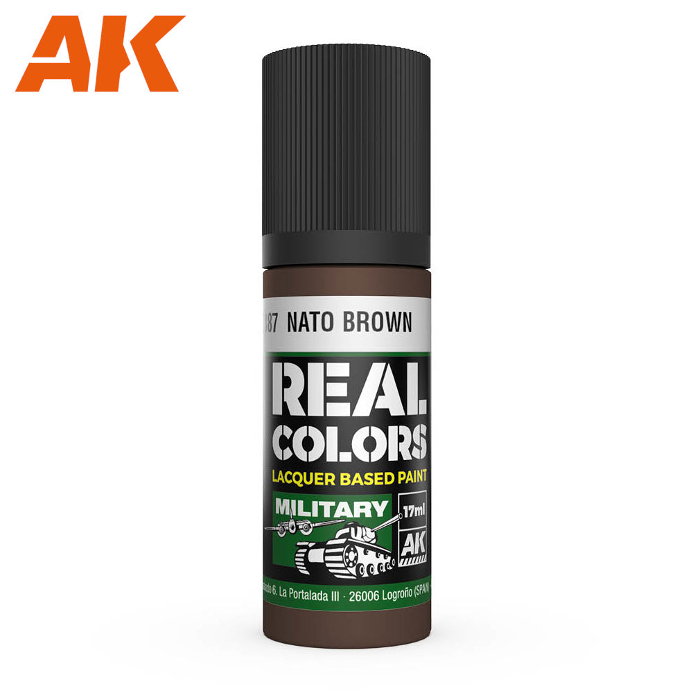AK Interactive - Real Colours -Nato Brown 17 ml