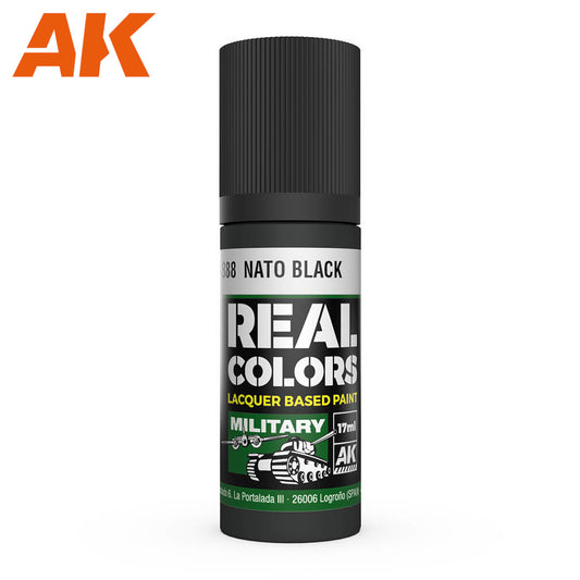 AK Interactive - Real Colours -Nato Black 17 ml