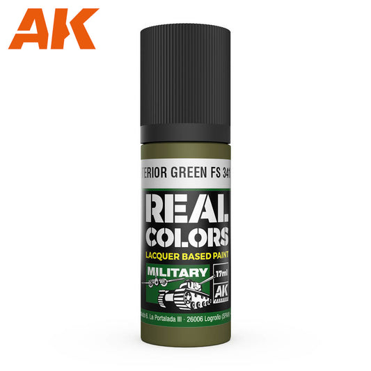 AK Interactive - Real Colours -Interior Green Fs 34151 17 ml