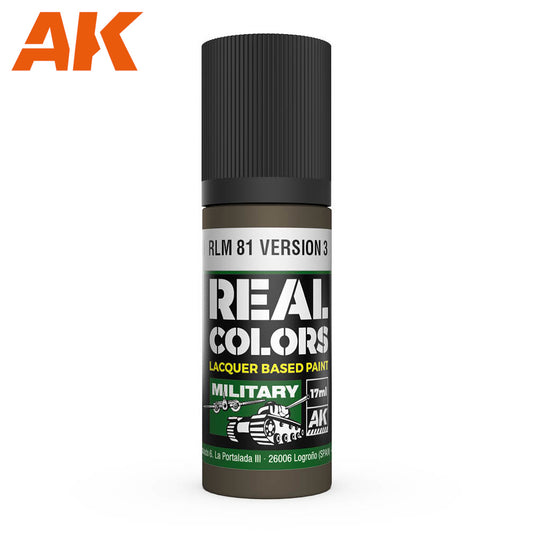 AK Interactive - Real Colours -Rlm 81 Version 3 17 ml