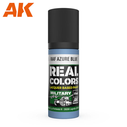 AK Interactive - Real Colours -Raf Azure Blue 17 ml