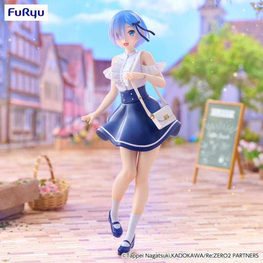 Re:ZERO Starting Life in Another World Trio Try It Figure Rem Date Plan