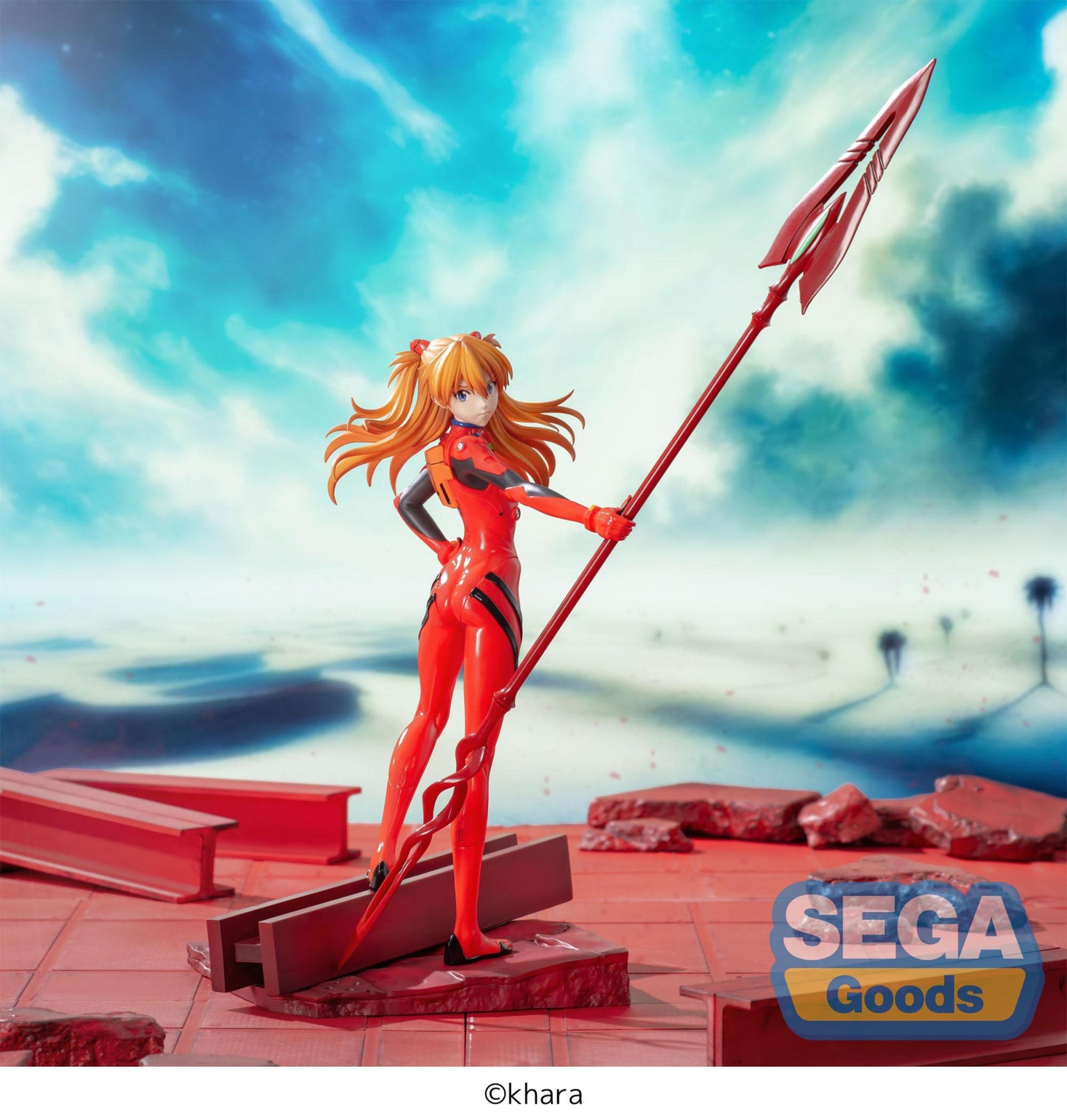 Rebuild of Evangelion EVANGELION: 3.0+1.0 Thrice Upon a Time Luminasta Asuka Shikinami Langley x Spear of Cassius