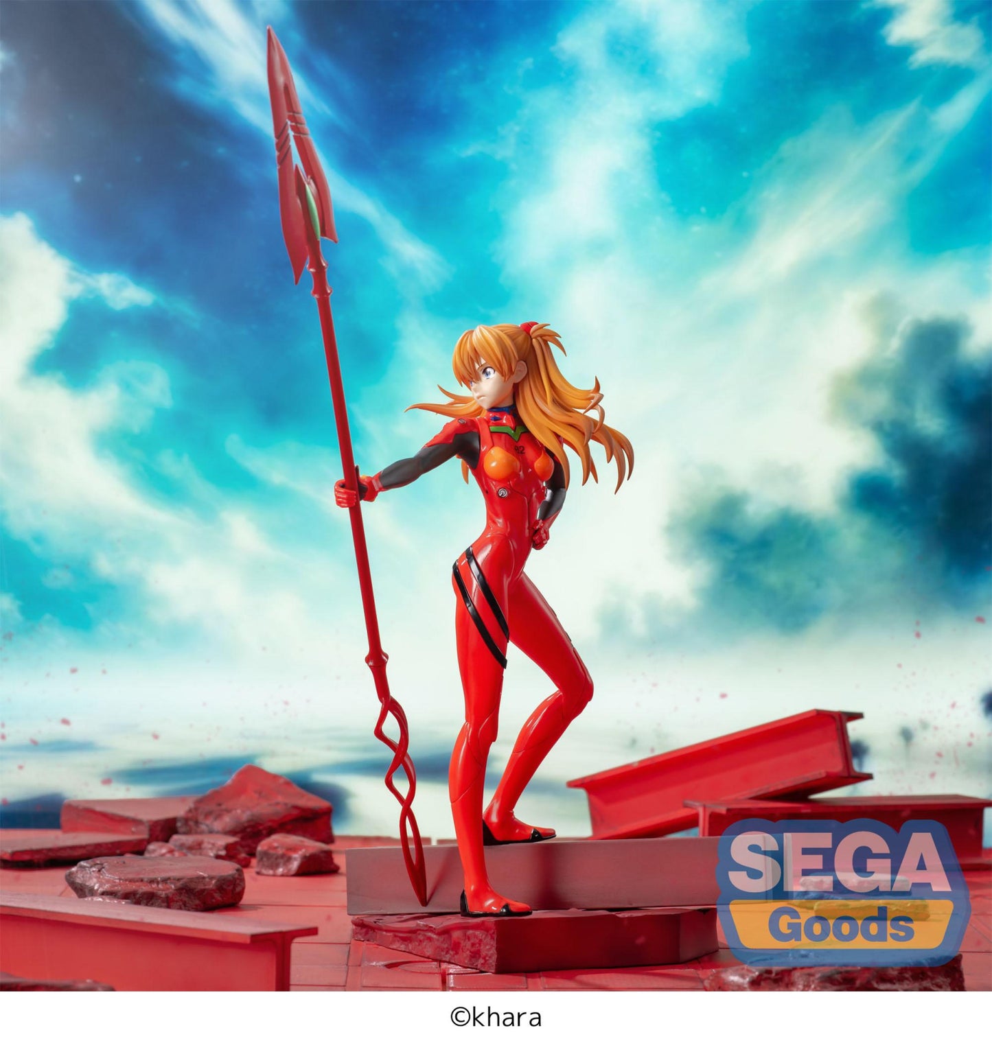 Rebuild of Evangelion EVANGELION: 3.0+1.0 Thrice Upon a Time Luminasta Asuka Shikinami Langley x Spear of Cassius