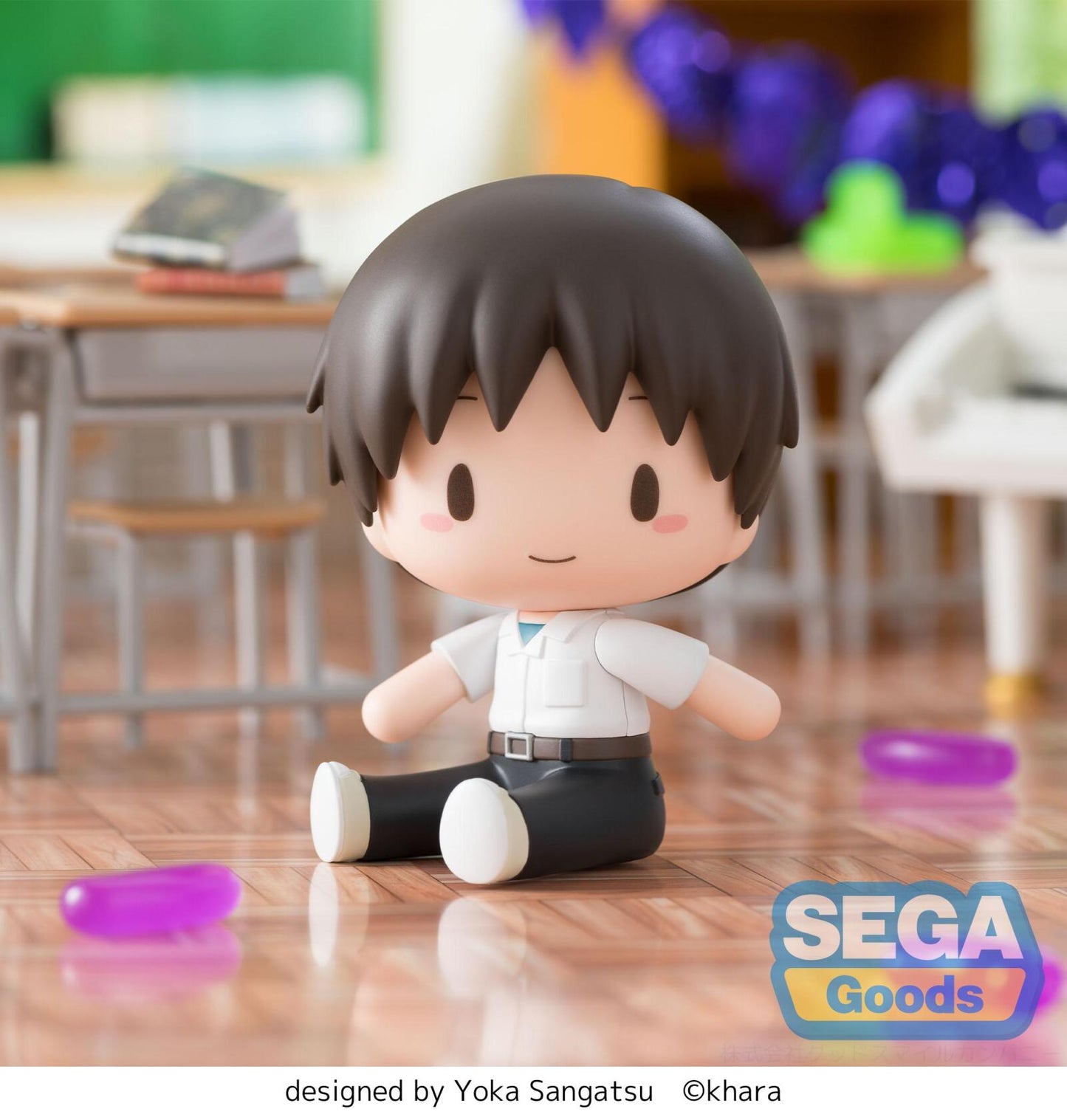 Rebuild of Evangelion Fuwa Petit Evangelion New Theatrical Edition Chibi Figure Shinji