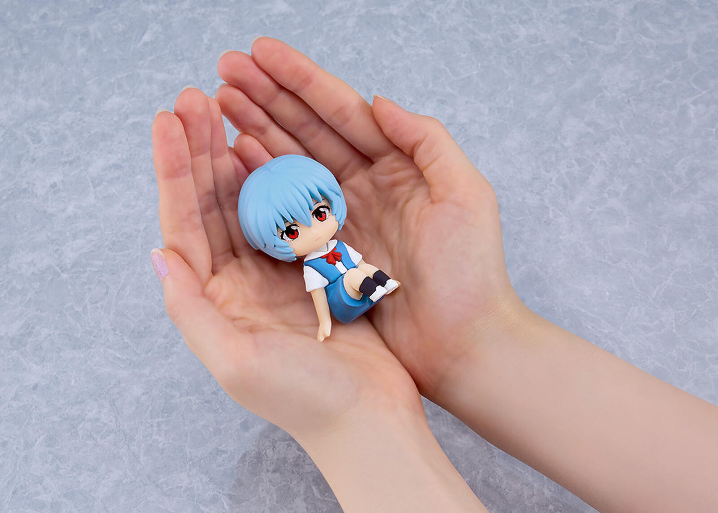Rebuild of Evangelion Nendoroid Plus Rei Ayanami Rubber Mascot