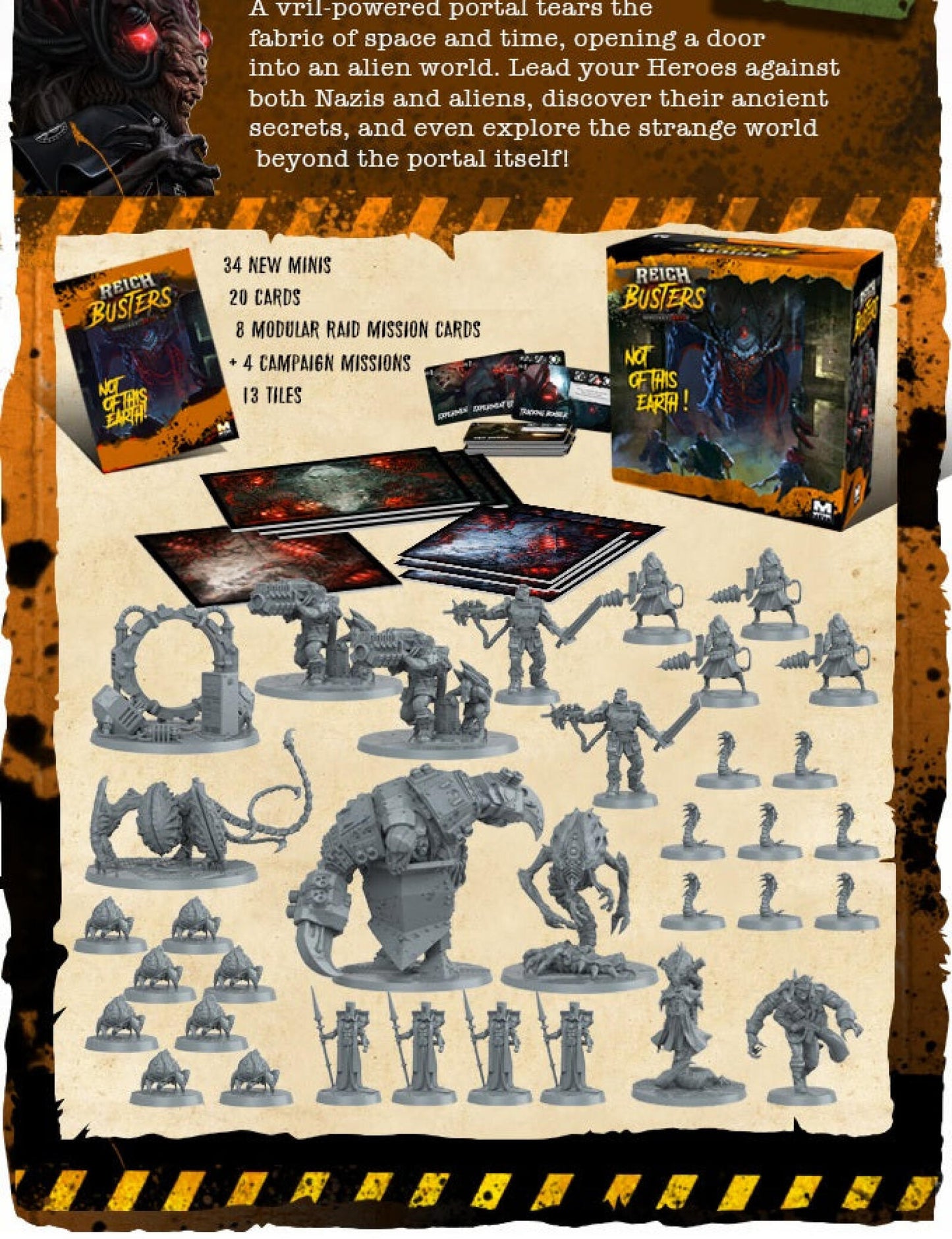 Reichbusters Projekt Vril Not of This Earth Box