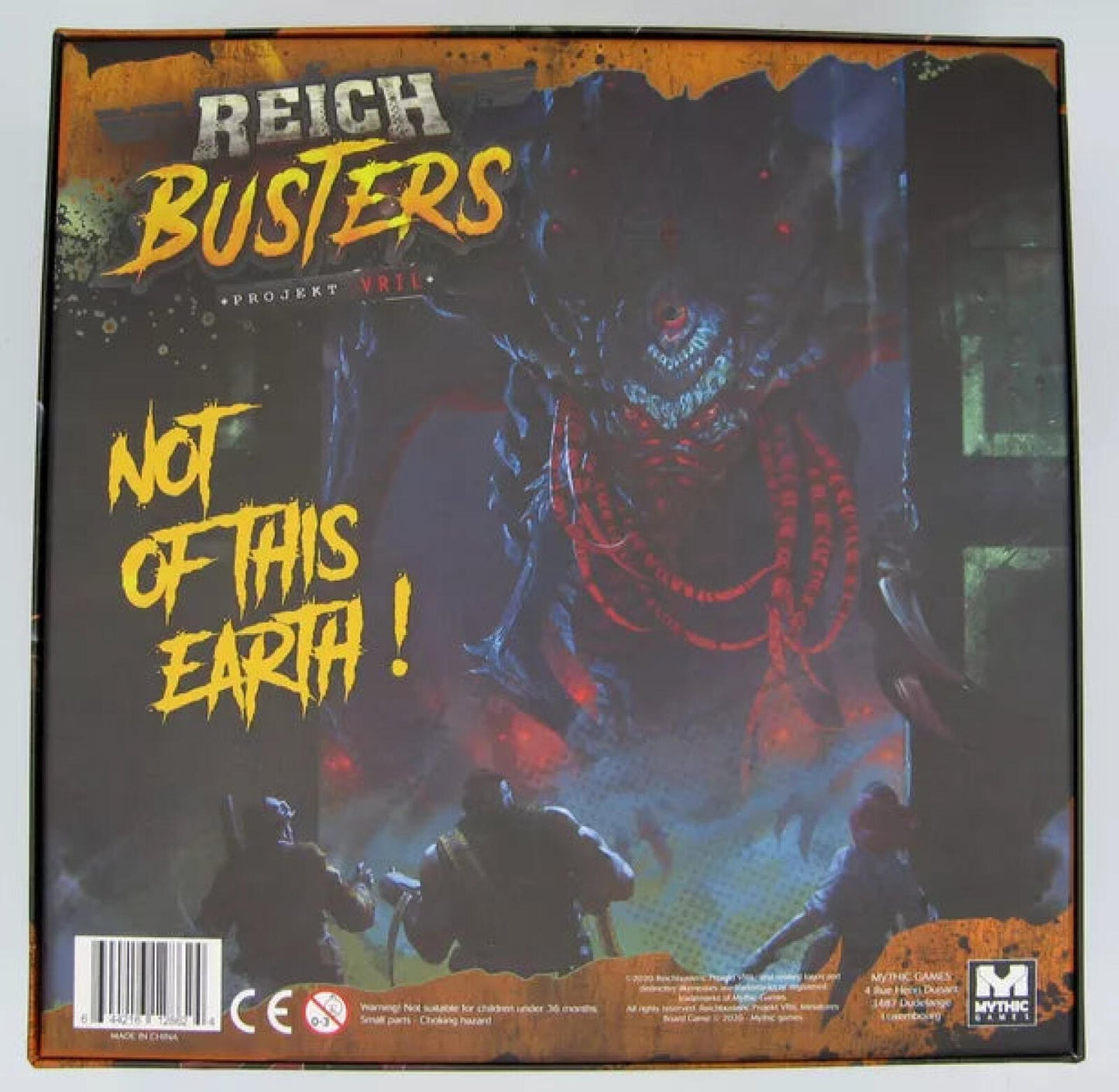 Reichbusters Projekt Vril Not of This Earth Box
