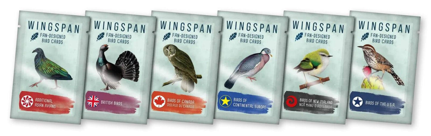 Retailer Display Box for Wingspan Fan-Designed Packs (Set 1)