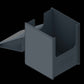 RFG Deckbox MAX 80 DS - Artificer Grey