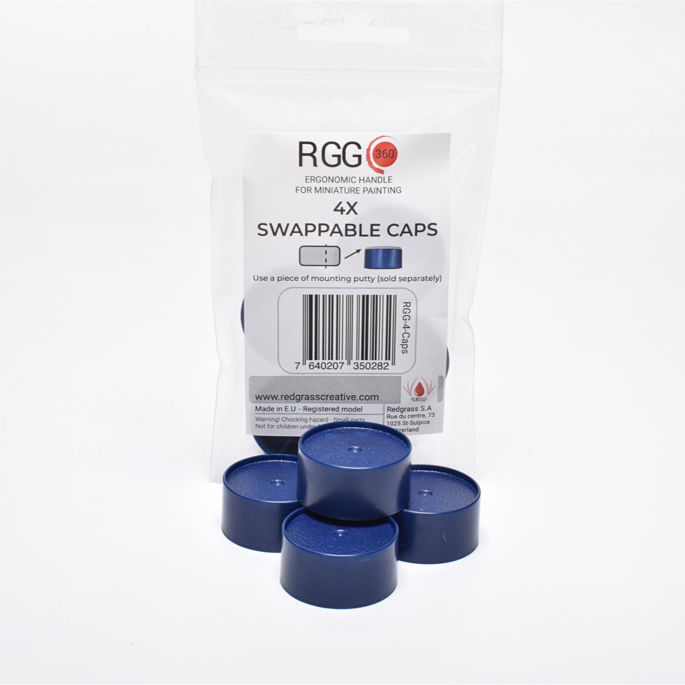 Redgrass Swappable Caps for RGG360 Painting Handle (4) Ozzie