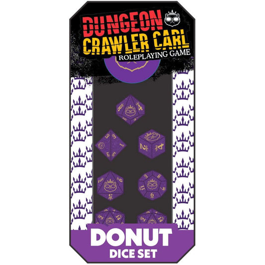 Dungeon Crawler Carl RPG - Princess Donut Dice Set