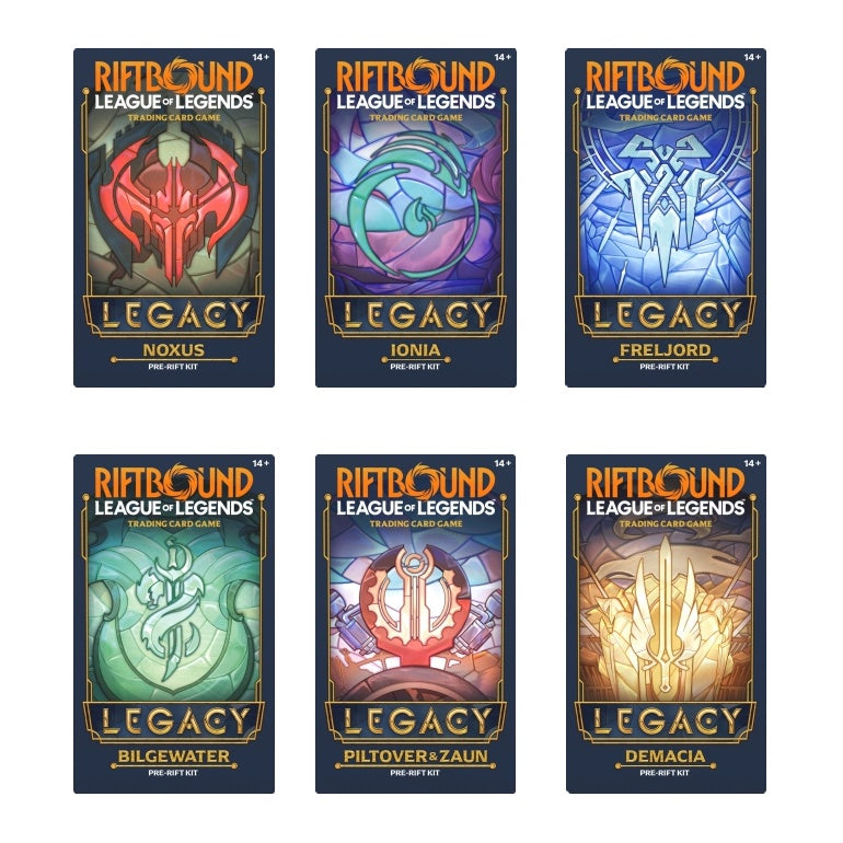 Riftbound: League of Legends TCG – Pre-Rift Event Kit – Legacy