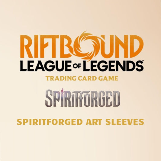 Riftbound: League of Legends TCG – Sleeves – Spiritforged: TBA (2)