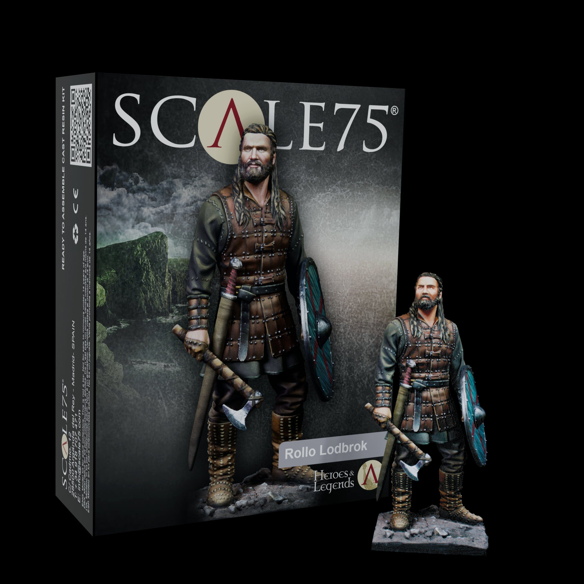 Scale 75 Figures - Heroes and Legends - Rollo Lodbrok 75mm