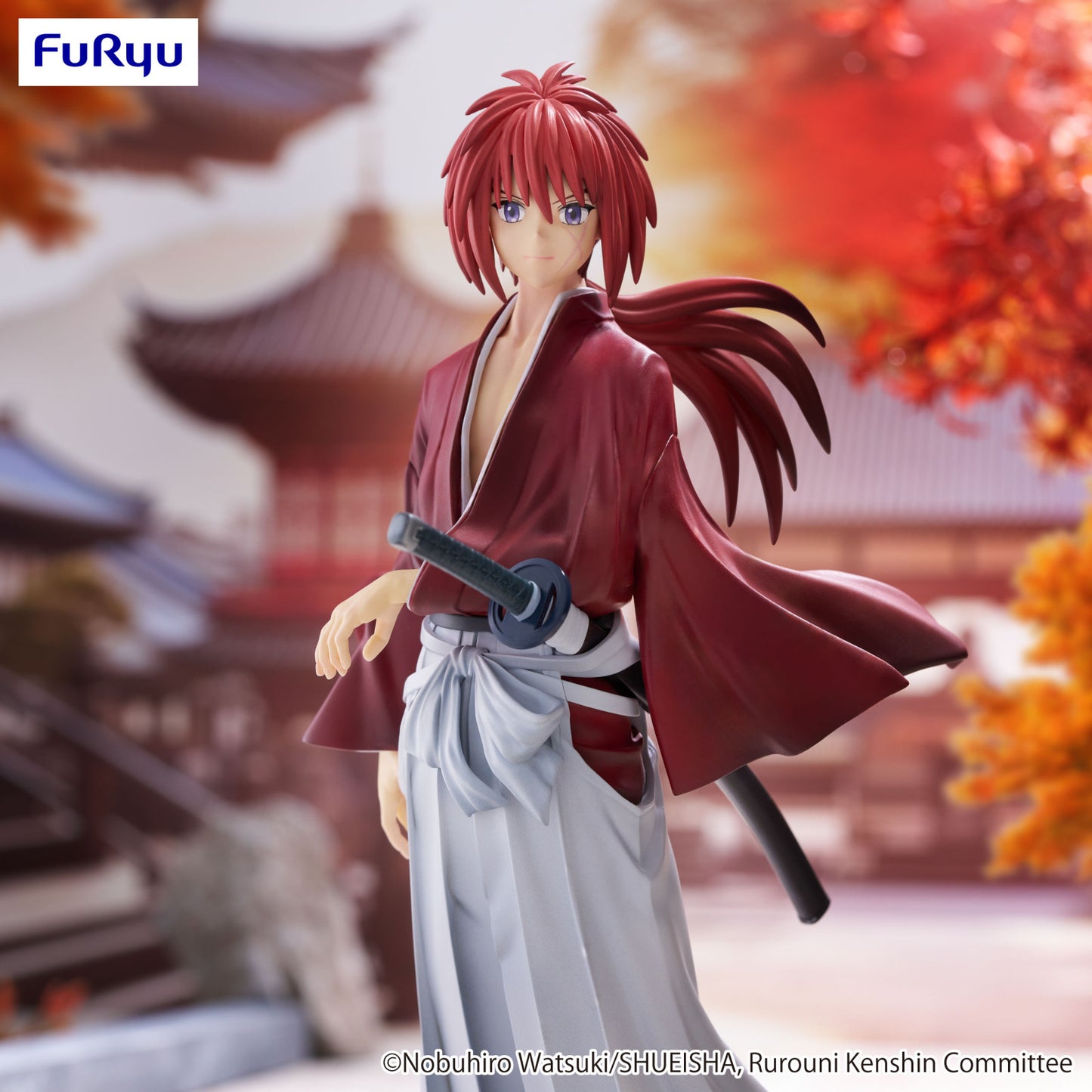 Rurouni Kenshin Meiji Swordsman Romantic Story Trio Try It Figure Kenshin Himura