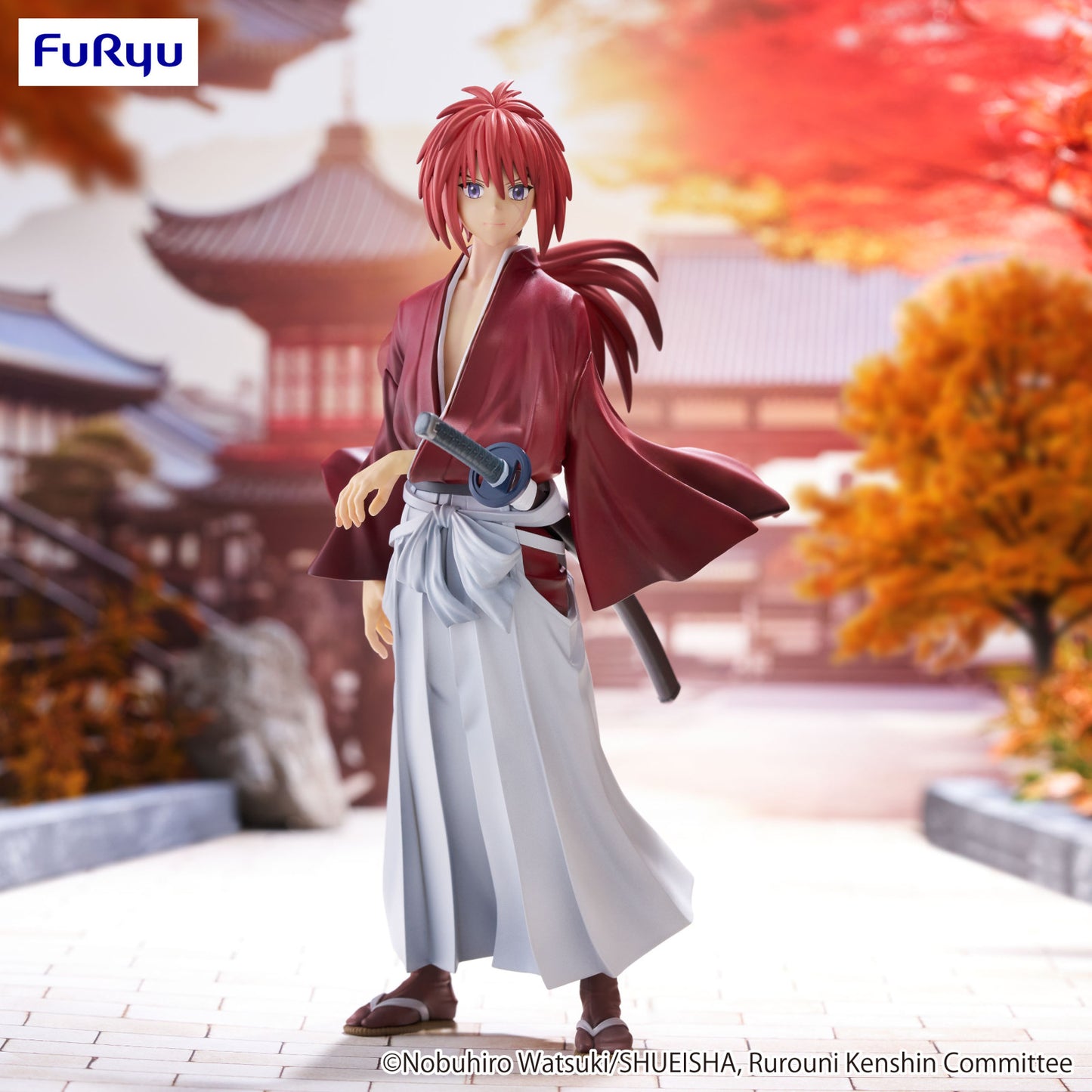 Rurouni Kenshin Meiji Swordsman Romantic Story Trio Try It Figure Kenshin Himura