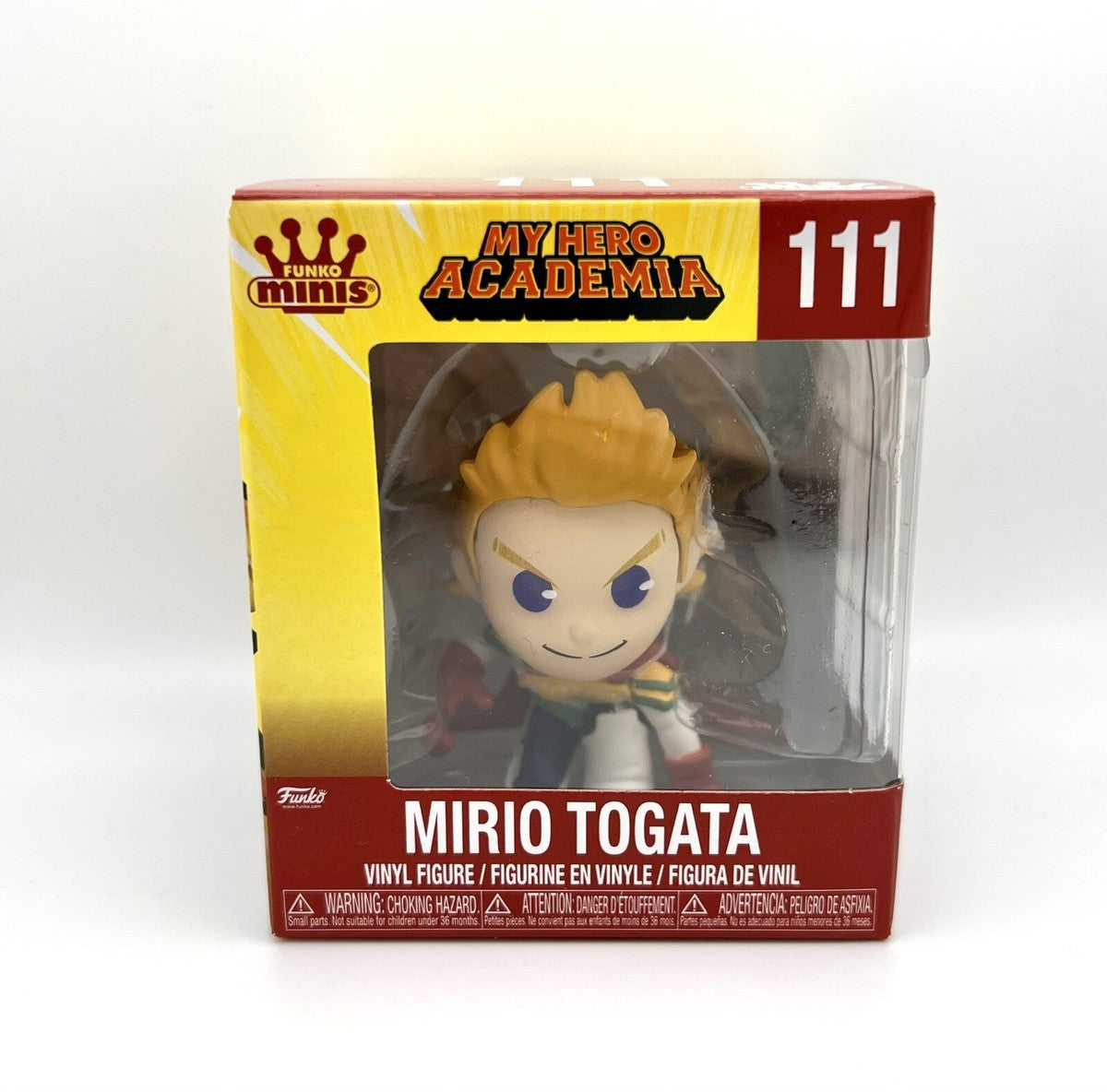 My Hero Academia - US Exclusive Mini Vinyl Mirio Togata Figure
