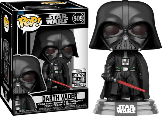 Star Wars - Darth Vader 2022 Galactic Convention Exclusive Pop Vinyl #509