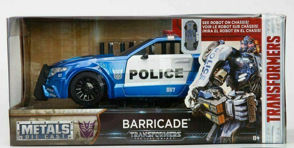 Transformers 5: The Last Knight - Barricade Ford Mustang 1:24 Scale Diecast