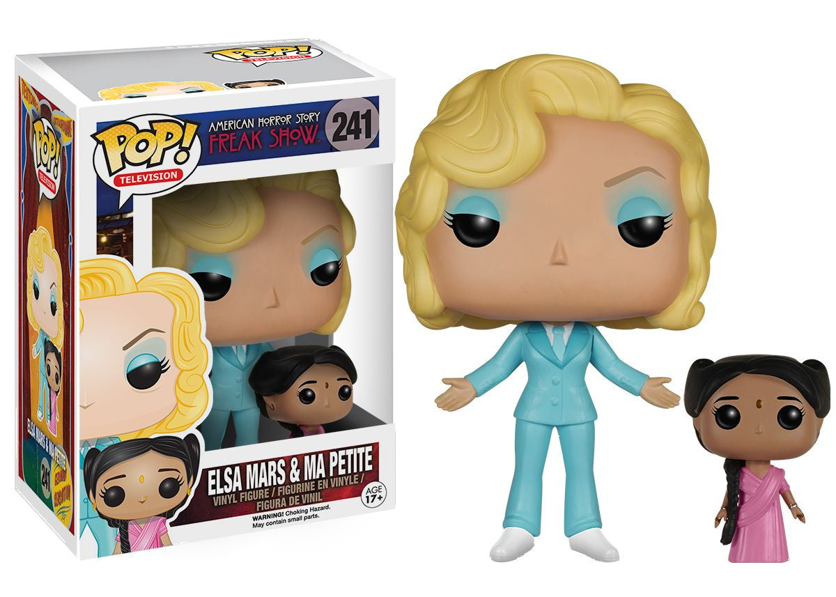 American Horror Story Freak Show - Elsa Mars and Ma Petite Pop Vinyl #241