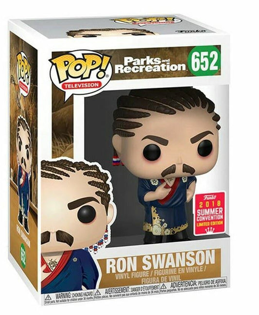 Park And Recreation - Ron Swanson 2018 Summer Convention Exclusive Pop! Vinyl #652