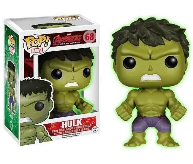 Avengers Age Of Ultron -  Hulk (Glow)  Pop! Vinyl #68